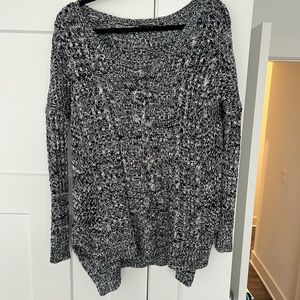 Oversized Cozy Off shoulder Sweater